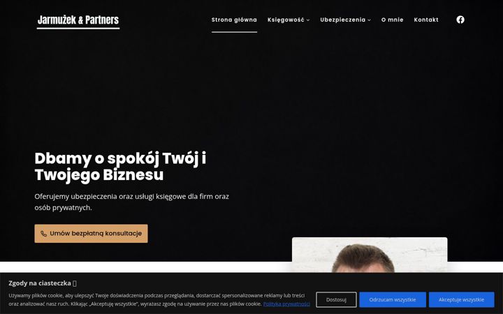 Screenshot of jarmuzek-partners.pl