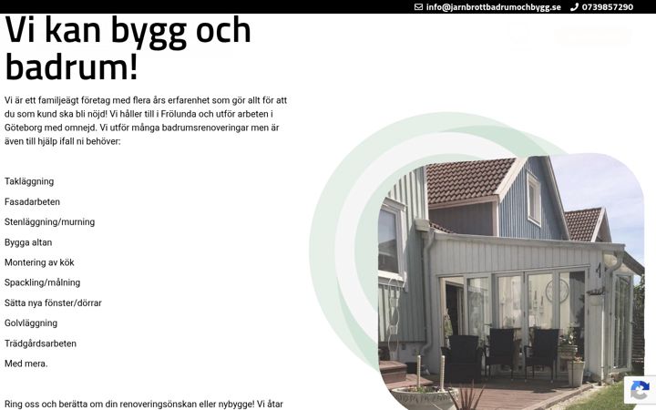 Screenshot of jarnbrottbadrumochbygg.se
