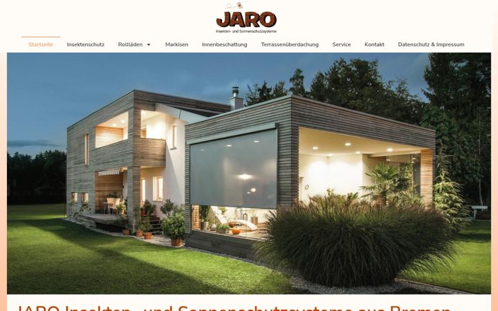 Screenshot of jaro-bremen.de