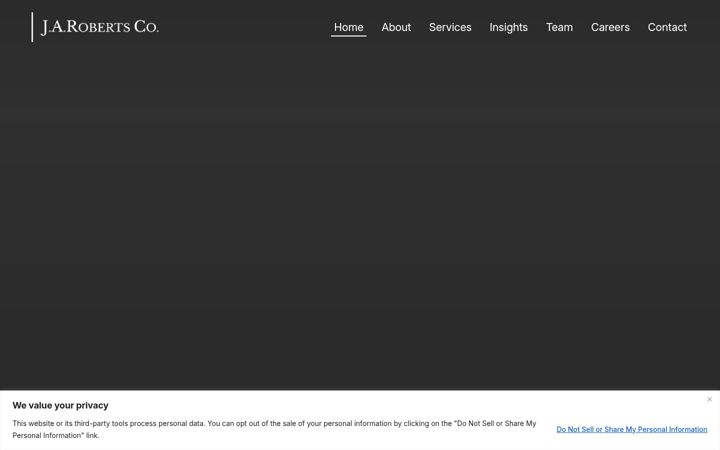Screenshot of jarobertsco.com