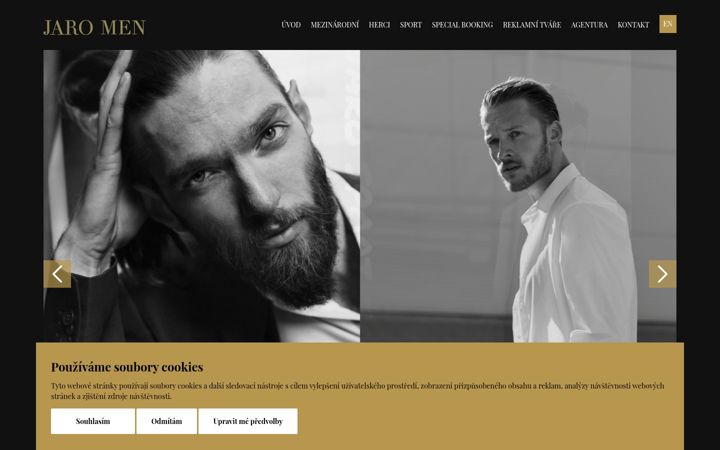 Screenshot of jaroman.cz