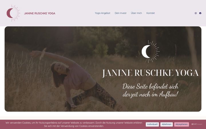 Screenshot of jaru-yoga.de