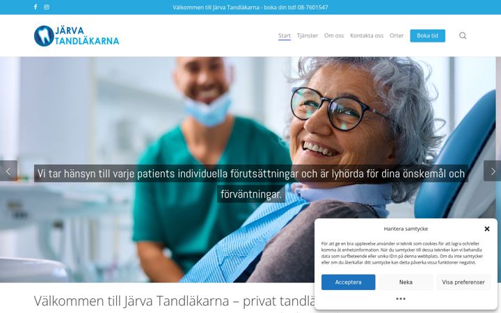 Screenshot of jarvatandlakarna.se