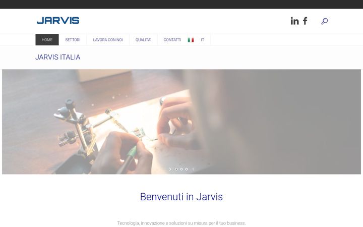 Screenshot of jarvis-italia.com