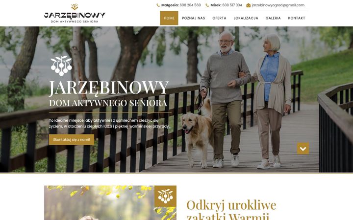 Screenshot of jarzebinowydlaseniora.pl