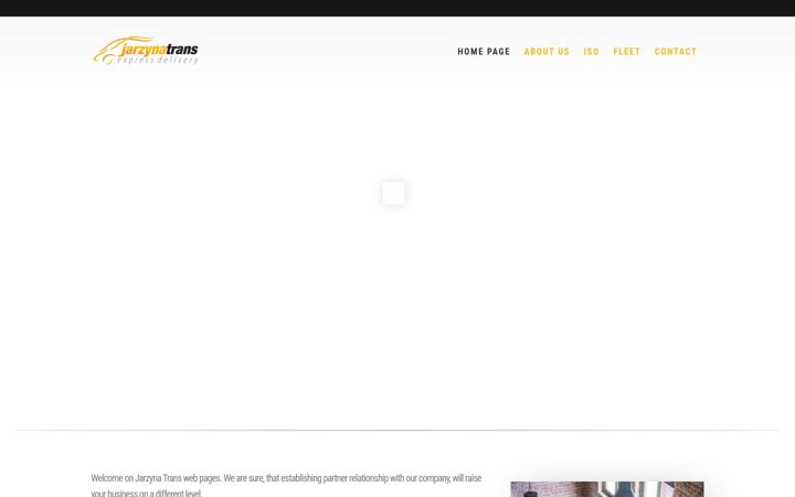 Screenshot of jarzynatrans.pl
