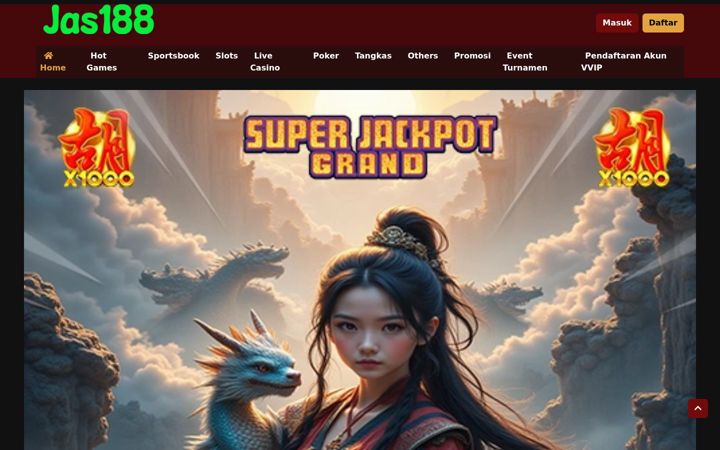 Screenshot of jas188.com