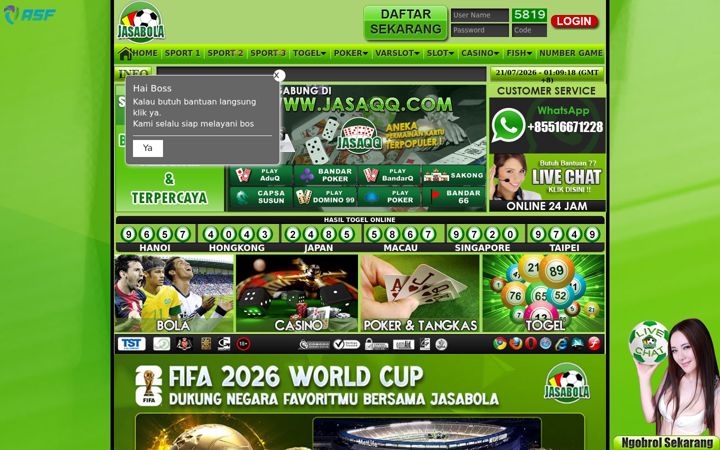 Screenshot of jasa855.com