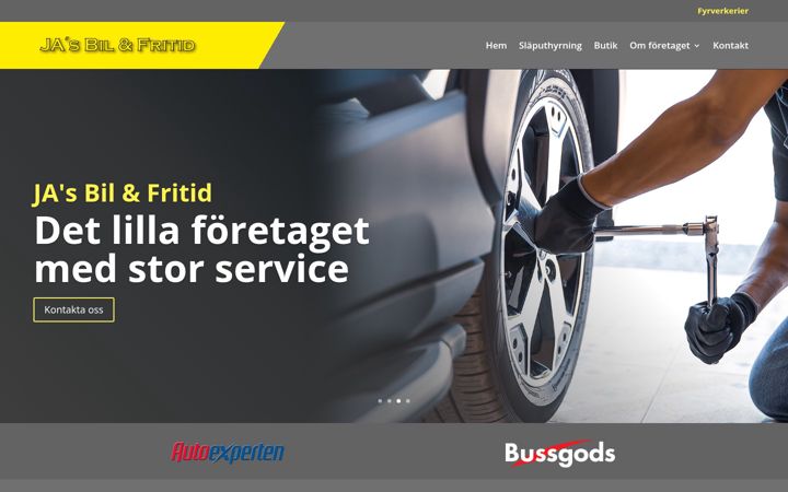 Screenshot of jasbilofritid.se