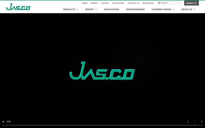 Screenshot of jascoinc.com