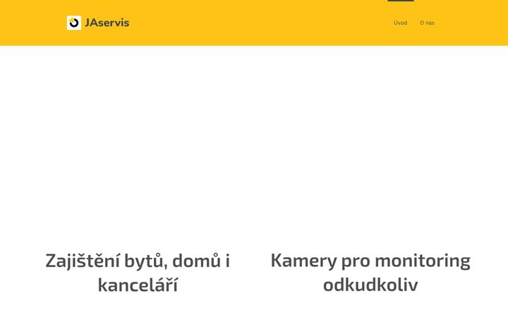 Screenshot of jaservis.cz
