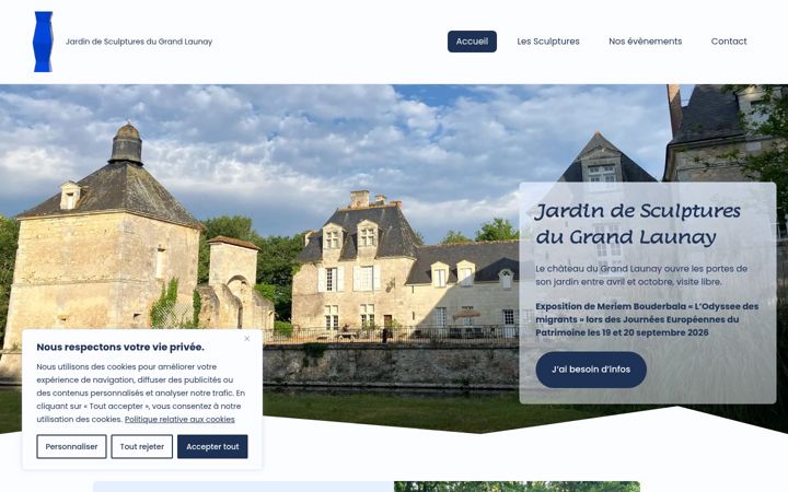 Screenshot of jasgral.fr