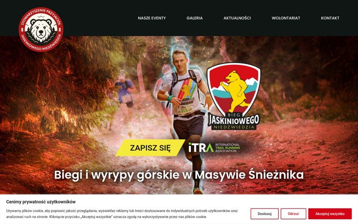 Screenshot of jaskiniowy.pl