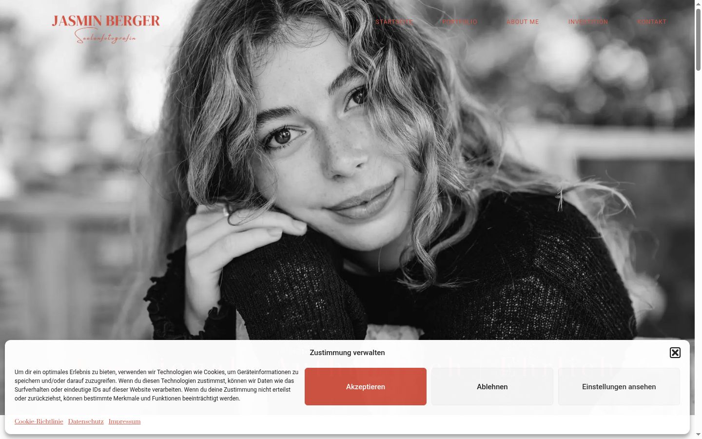 Screenshot tal-banner tal-kunsens muri qabel kwalunkwe interazzjoni