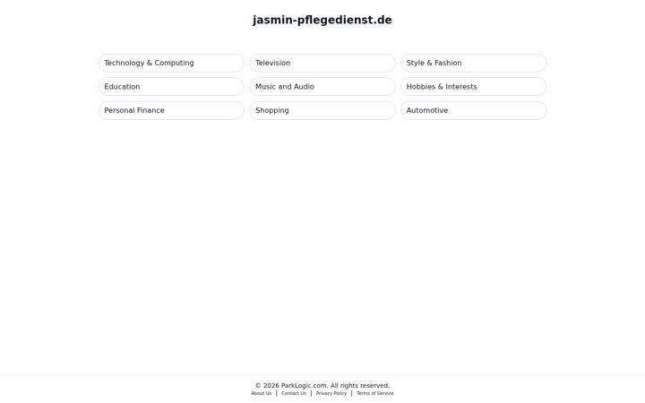 Screenshot of jasmin-pflegedienst.de