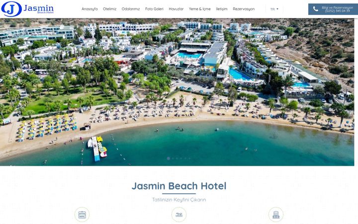 Screenshot of jasminbeach.com