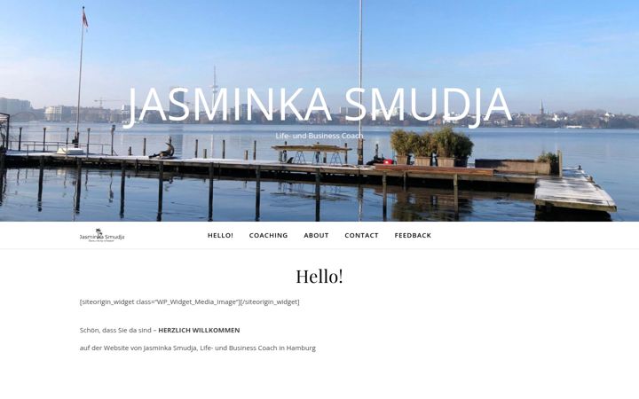 Screenshot of jasminkasmudja.de