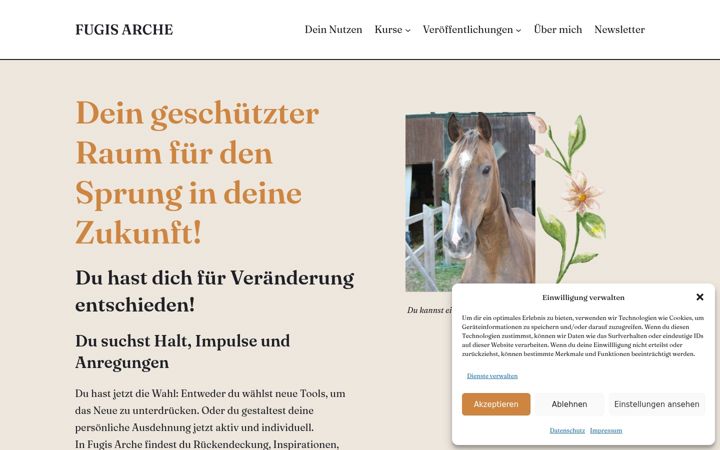 Screenshot of jasminmartinawalkerdeutsch.de
