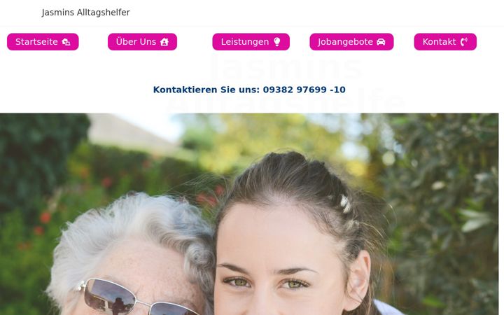 Skjámynd af jasmins-alltagshelfer.de