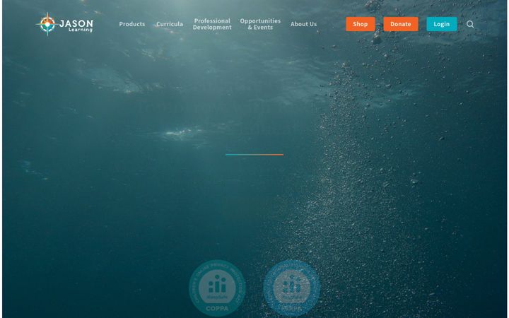 Screenshot of jason.org