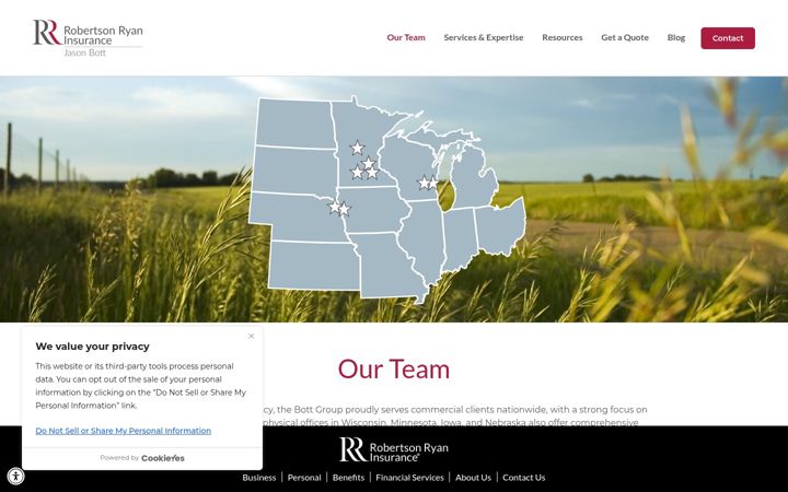 Screenshot of jasonbott.com