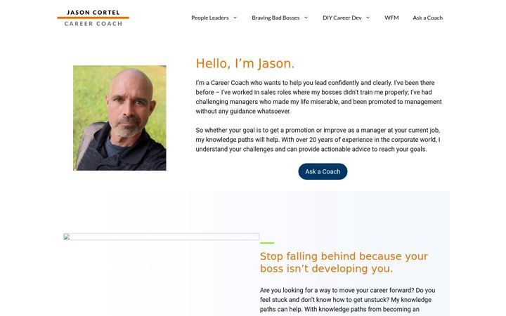 Screenshot of jasoncortel.com