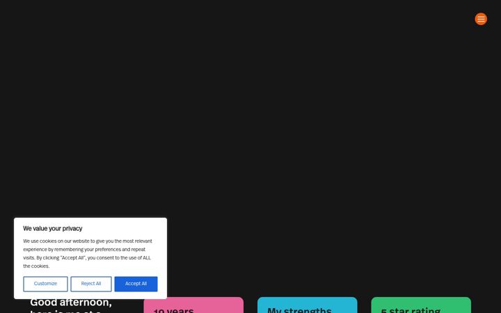 Screenshot of jasonkahl.co.uk