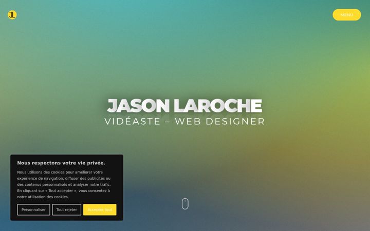 Screenshot of jasonlaroche.com