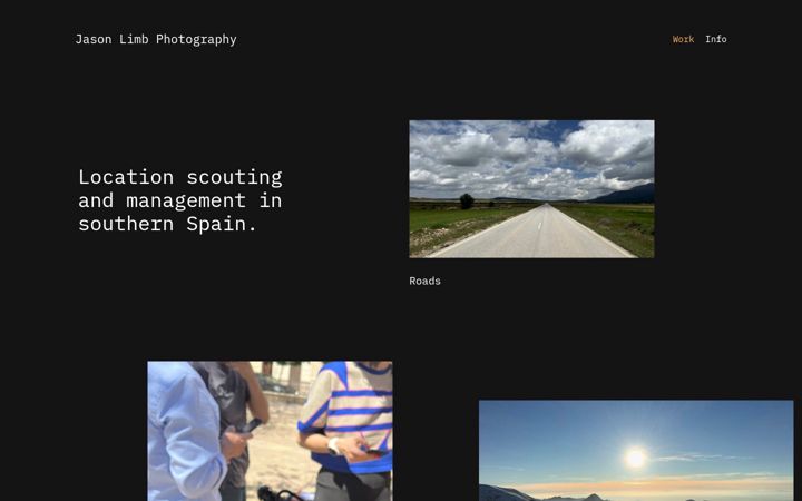 Screenshot of jasonlimb.com