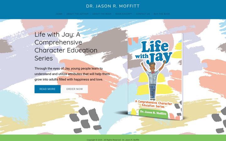 Screenshot of jasonmoffitt.com