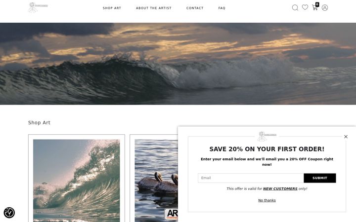 Screenshot of jasonnezatphotography.com