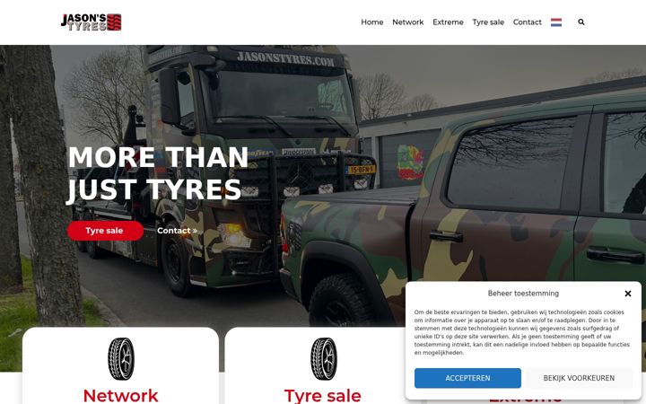 Screenshot of jasonstyres.com