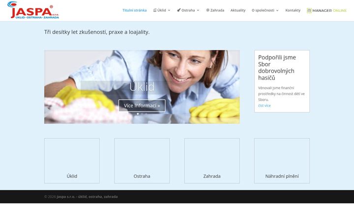 Screenshot of jaspa.cz