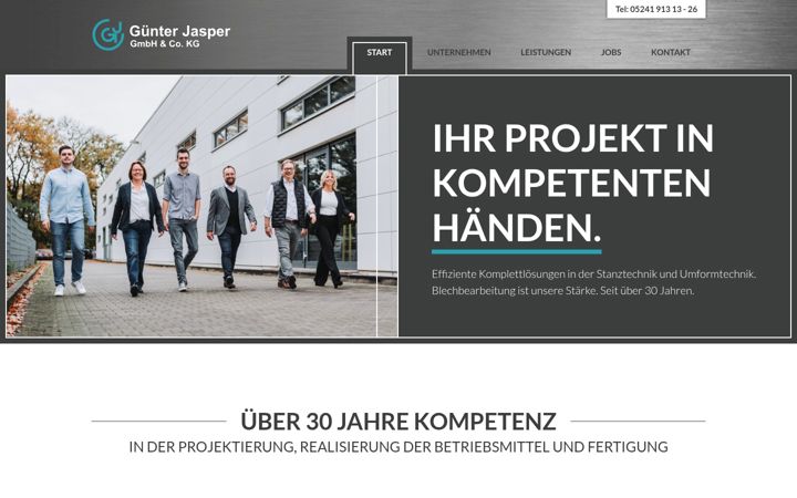 Screenshot of jasper-vertrieb.de