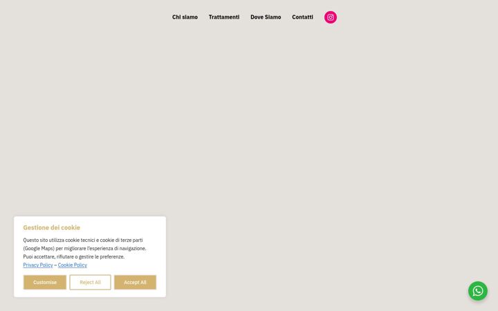 Screenshot of jaspermedicalbeauty.it