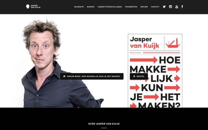 Screenshot of jaspervankuijk.nl