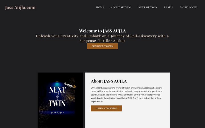 Screenshot of jassaujla.com
