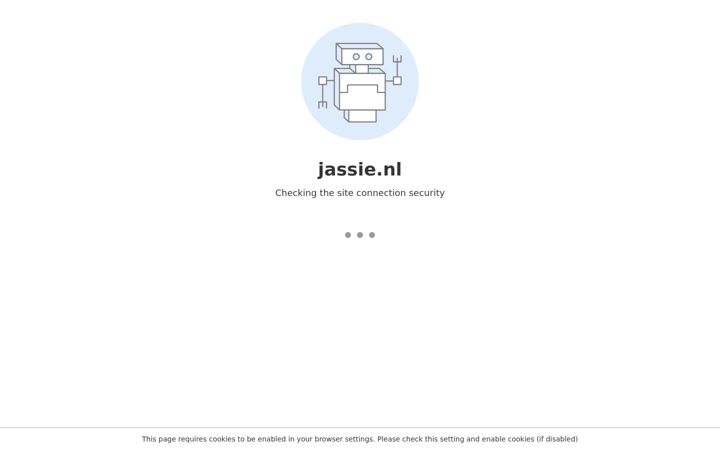 Screenshot of jassie.nl