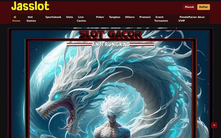 Screenshot of jasslot.org