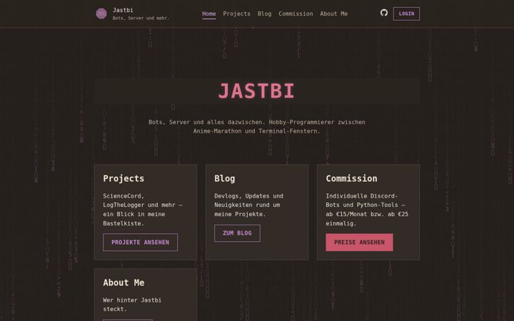 Screenshot of jastbi.de
