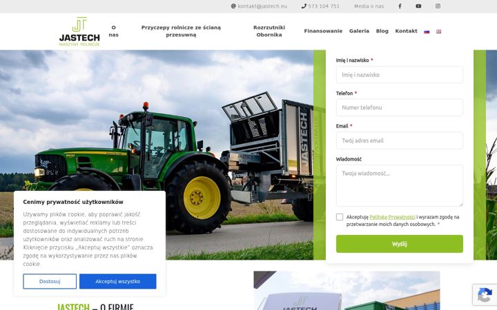 Screenshot of jastech.eu