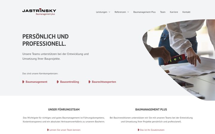 Screenshot of jastrinsky.at