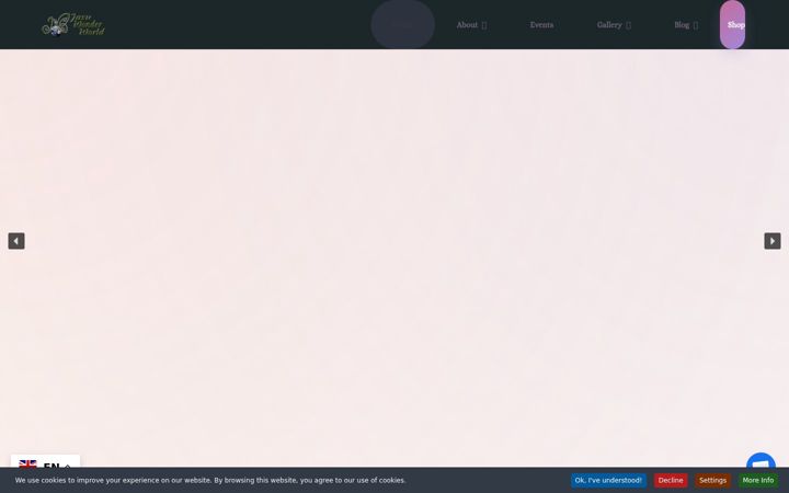 Screenshot of jasuwonderworld.com
