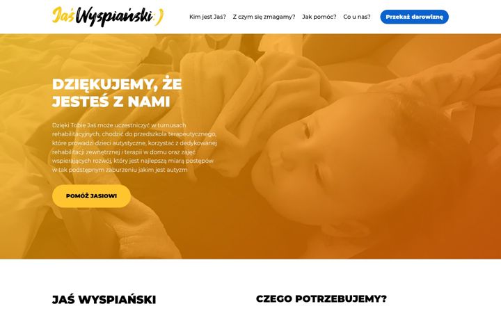 Captura de pantalla de jaswyspianski.pl
