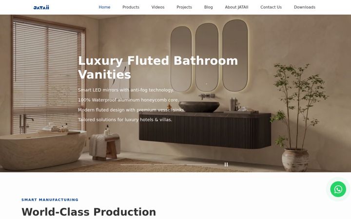 Screenshot of jataii.com