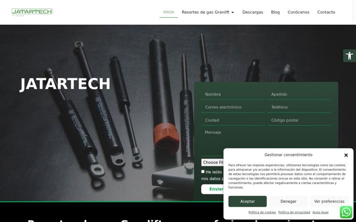 Screenshot of jatartech.es