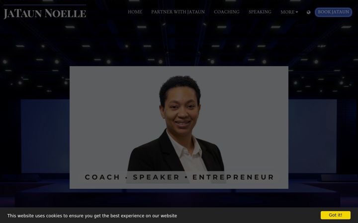 Screenshot of jataun-noelle.com