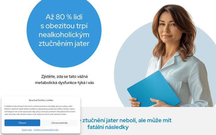 Screenshot of jaterni-index.cz