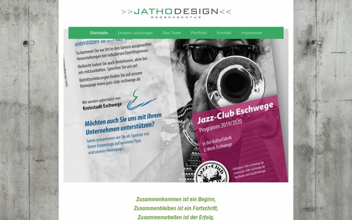 Screenshot of jathodesign.com