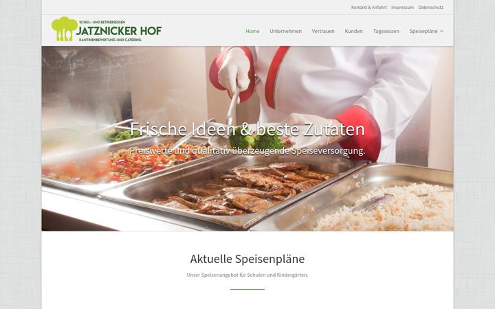 Screenshot of jatznicker-hof.de